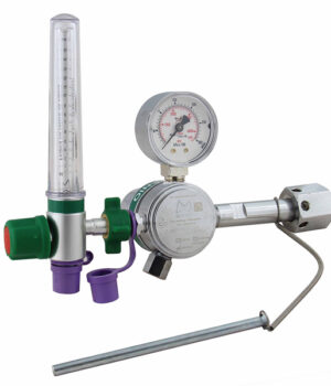Regulador de Pressão com Fluxômetro 0-15L/min Oxigênio