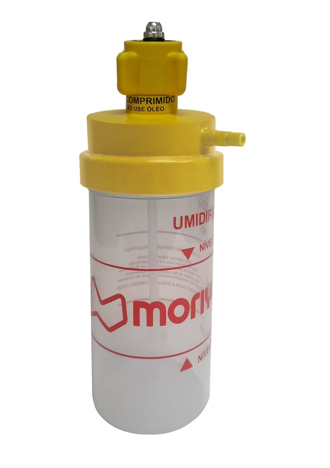 Umidificador com Válvula de Segurança Ar Comprimido (Frasco Polipropileno 440ml)